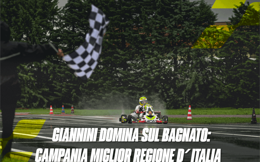 Giannini domina sul bagnato: Campania miglior regione d’Italia