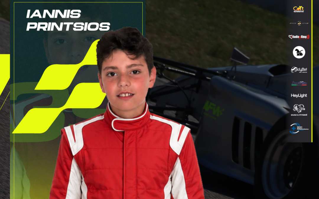 Iannis Printsios inizia il suo percorso nel motorsport con Academy for Winners a soli 11 anni