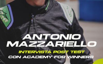 Antonio Mazzariello realizza il sogno della monoposto grazie al percorso di Academy for Winners