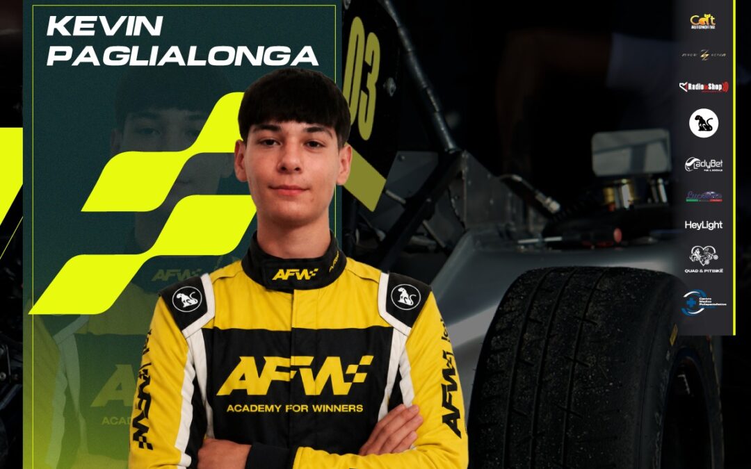 Kevin Paglialonga entra in Academy for Winners dopo aver superato i test di selezione