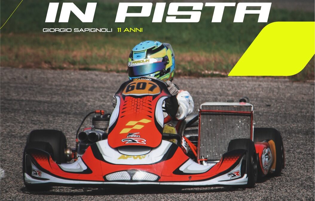 Giorgio Sapignoli debutta in OKN Junior: il primo passo in una delle categorie più competitive del karting
