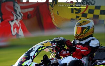 Samuele Giannini al Test Day di Viterbo verso il Final Round ACI Karting